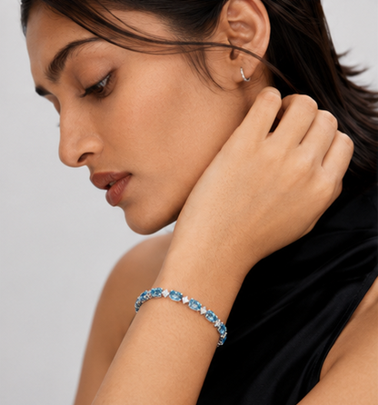 SAPHIRAE Étoile Bleu™ Bracelet