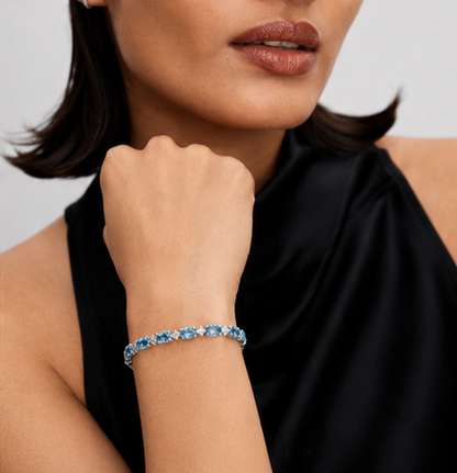 SAPHIRAE Étoile Bleu™ Bracelet