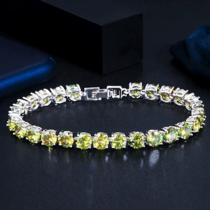 Crystal Tennis Bracelet