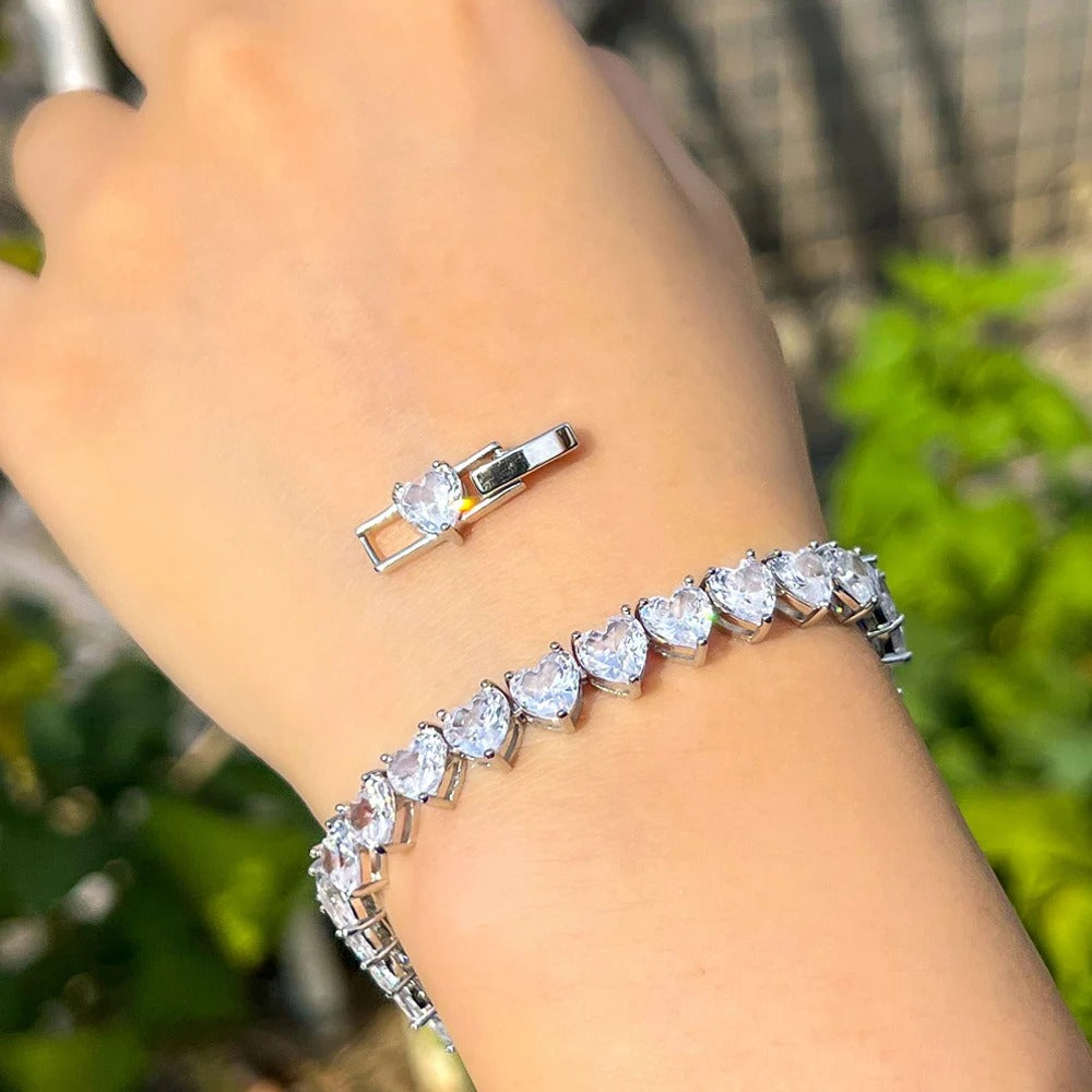 Love Tennis Bracelet