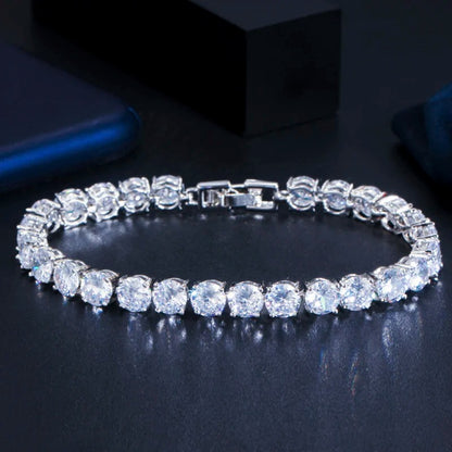 Crystal Tennis Bracelet